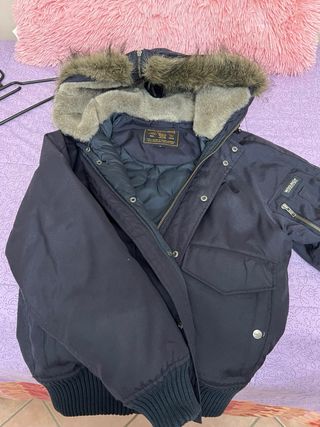 Bomber Woolrich Blu Taglia M