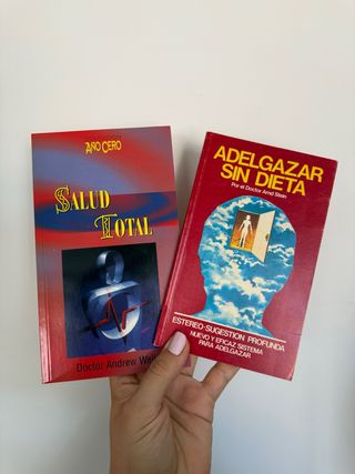 Lote libros de salud