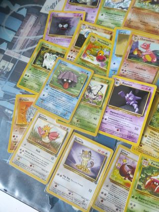 Negociable Cartas Pokémon Antiguas Colección
