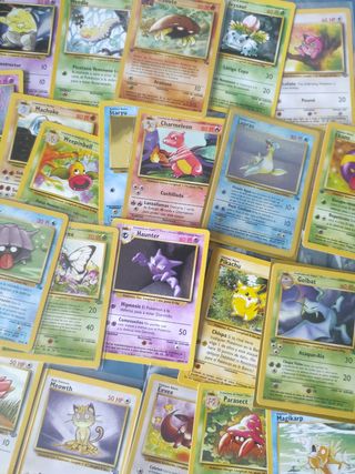 Negociable Cartas Pokémon Antiguas Colección