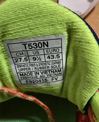 Zapatillas Asics Talla 43.5 Multicolores