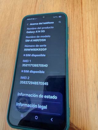 Samsung Teléfono Negro