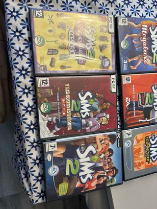Colección Los Sims 2 PC DVD Expansiones