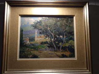 Cuadro Pintor Antonio Rosich Paisaje