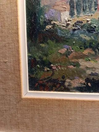 Cuadro Pintor Antonio Rosich Paisaje