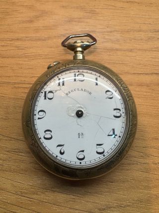 Reloj de bolsillo antiguo REGULADOR