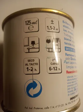 Regalo bote pintura Titanlux Azul Marino 551.