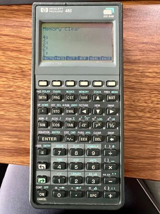Calculadora HP 48G 32K RAM
