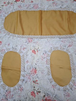 Tris centri colore oro