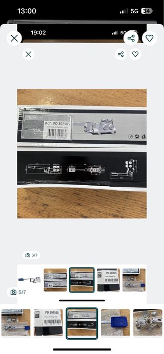 Torneira de Pedal Água Fria - Nova