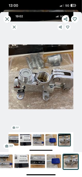 Torneira de Pedal Água Fria - Nova