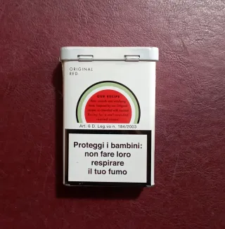 Portasigarette Lucky Strike Original Red