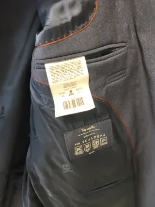 Traje Scalpers Azul Talla 54