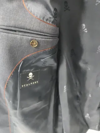 Traje Scalpers Azul Talla 54