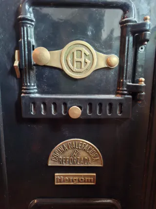 Caldera calefactora/Cocina Hergom L 05 Leña/Carbón