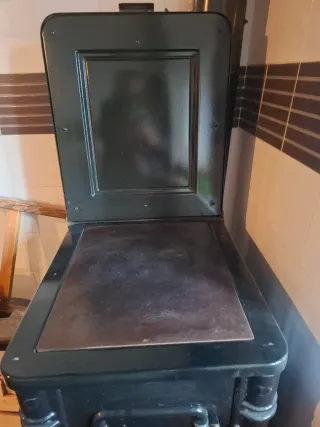 Caldera calefactora/Cocina Hergom L 05 Leña/Carbón