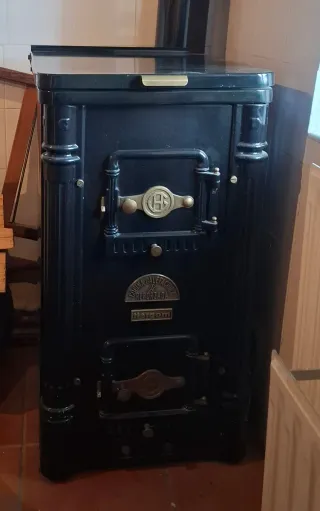 Caldera calefactora/Cocina Hergom L 05 Leña/Carbón