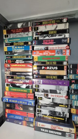 Cassette da collezione vhs