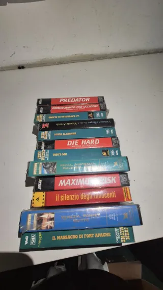 Cassette da collezione vhs