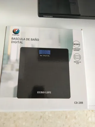 Báscula de Baño Digital Euro Life