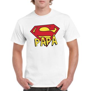 Camiseta unisex 100% algodón SUPER PAPA