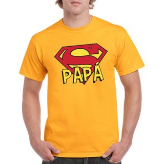 Camiseta unisex 100% algodón SUPER PAPA