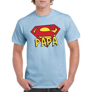 Camiseta unisex 100% algodón SUPER PAPA