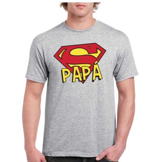Camiseta unisex 100% algodón SUPER PAPA