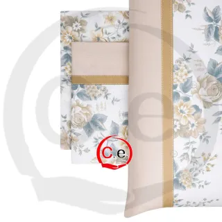 Completo letto floreale