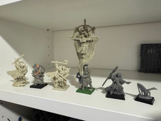 5 Figuras Resina Warhammer del caos
