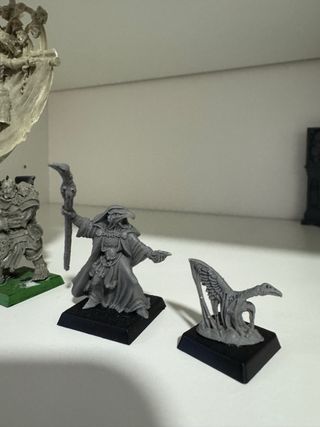 5 Figuras Resina Warhammer del caos