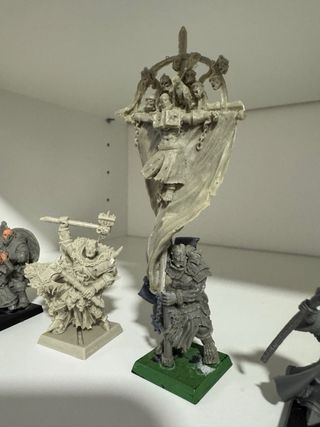 5 Figuras Resina Warhammer del caos