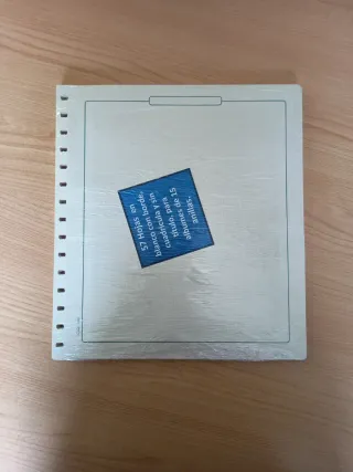 57 Hojas Blancas/Cuadriculadas para Álbum