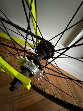 Bicicleta Fixie Rocasanto Brooklyn Amarilla