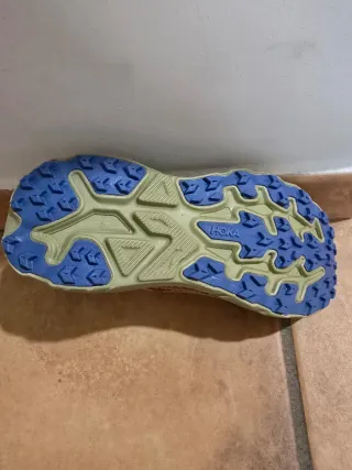 Hoka Playeros Marrones y Verdes