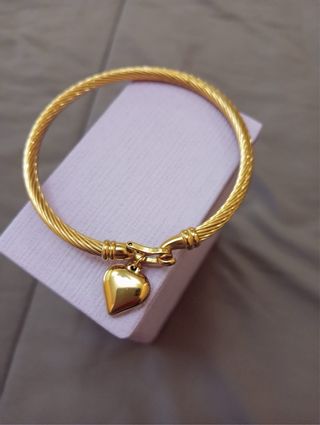 Pulsera Corazón Acero Inoxidable