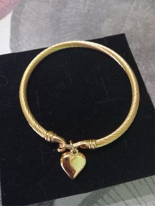 Pulsera Corazón Acero Inoxidable