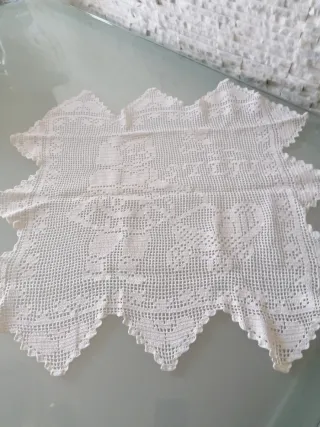 Centrini uncinetto fatti a mano in cotone