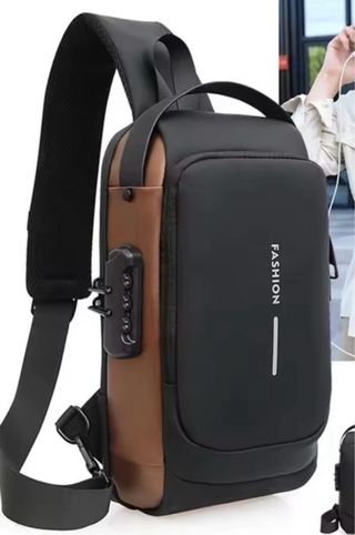 Riñonera con cierre de combinación