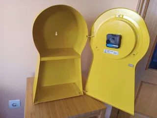 Reloj IKEA PS 1995 Vintage Amarillo