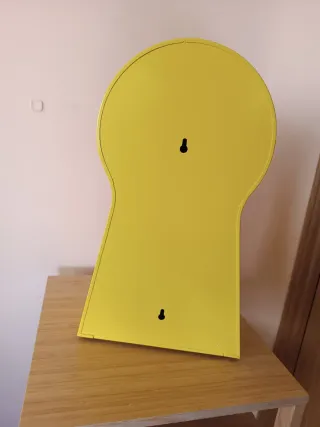 Reloj IKEA PS 1995 Vintage Amarillo