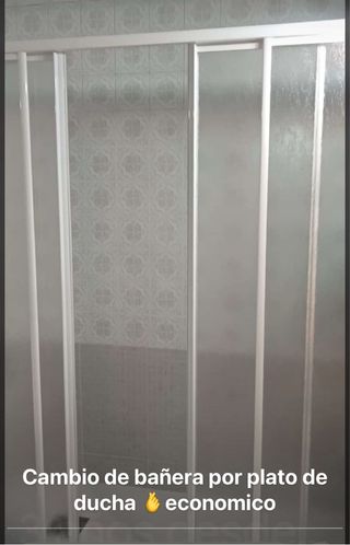 cambio de bañera por plato de ducha economico