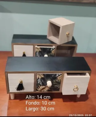 2 Joyeros con detalles