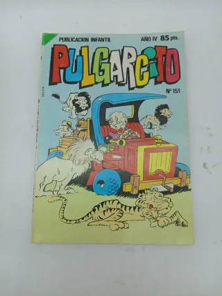 Lote 5 Comics Pulgarcito