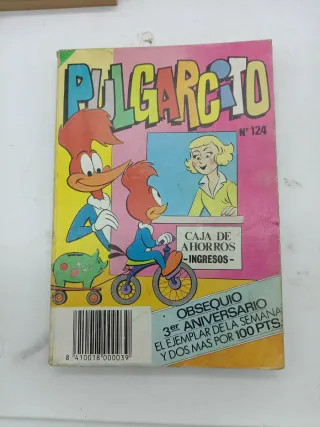 Lote 5 Comics Pulgarcito
