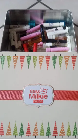 Contenitore Miss Milk Pupa Metallo con 40 campioni