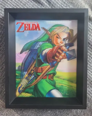 Cuadro 3D The Legend of Zelda
