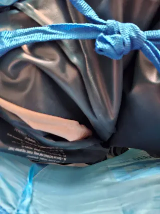 Colchón hinchable Decathlon grande + bomba de aire