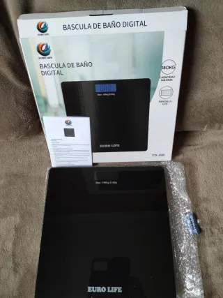 Báscula de Baño Digital Euro Life 180kg