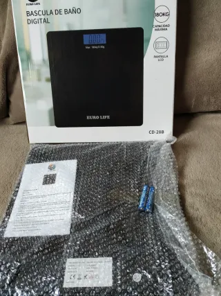Báscula de Baño Digital Euro Life 180kg